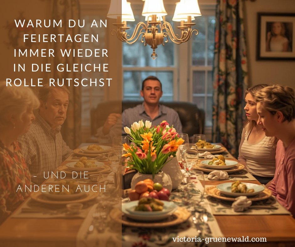 Mehr über den Artikel erfahren Warum du an Feiertagen immer wieder in alte Familienrollen rutschst